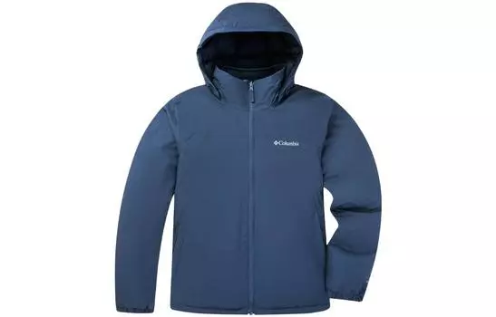 Мужской пуховик Columbia, синий