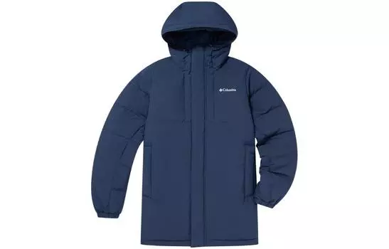 Мужской пуховик Columbia, темно-синий