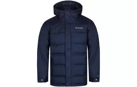 Мужской пуховик Columbia, темно-синий