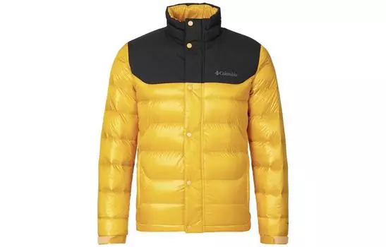 Мужской пуховик Columbia, Желтый