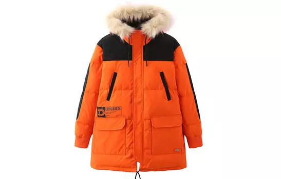Мужской пуховик Dickies, Апельсин