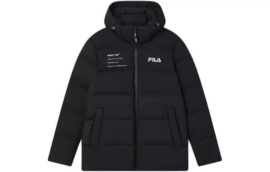 Мужской пуховик FILA, цвет Black