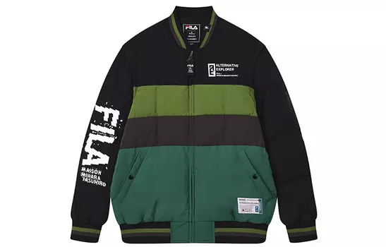 Мужской пуховик FILA, цвет Black