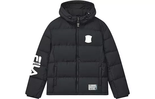 Мужской пуховик FILA, цвет Black