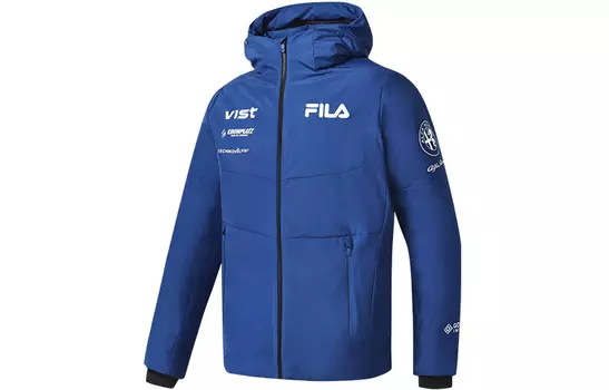 Мужской пуховик FILA, цвет Blue