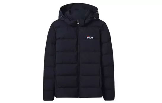 Мужской пуховик FILA, темно-синий