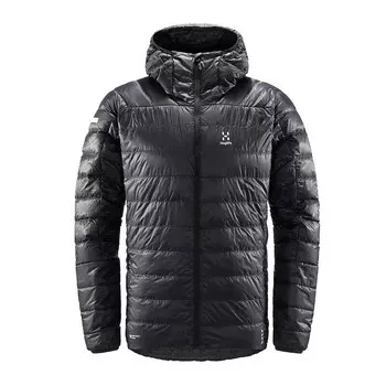 Мужской пуховик Haglofs, черный