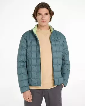 Мужской пуховик из переработанного нейлона Calvin Klein Jeans, синий