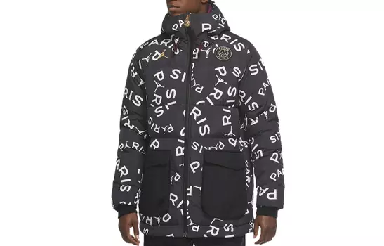 Мужской пуховик Jordan, цвет Black