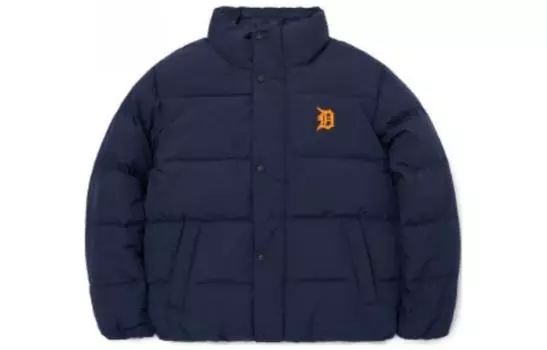 Мужской пуховик MLB, Темно-синий