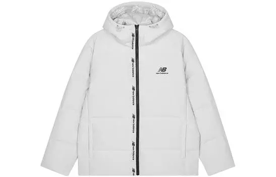 Мужской пуховик New Balance, Белый