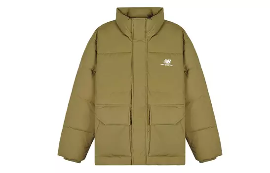 Мужской пуховик New Balance, цвет Army Green