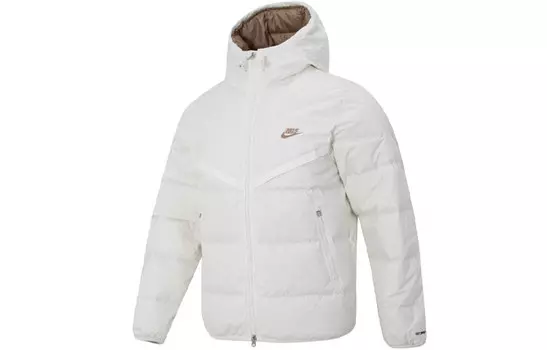 Мужской пуховик Nike, Белый