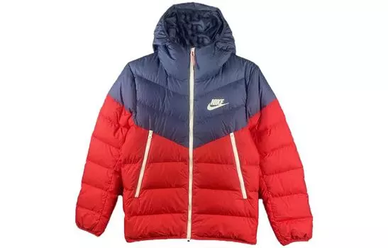Мужской пуховик Nike, Красный