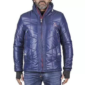 Мужской пуховик Peak Mountain, цвет navy blue/navy blue/navy blue