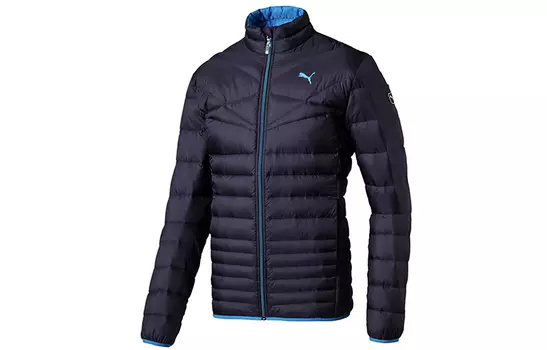 Мужской пуховик Puma, цвет Blue