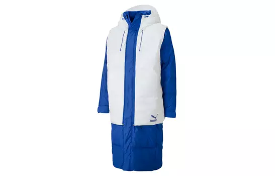 Мужской пуховик Puma, цвет Blue