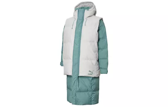 Мужской пуховик Puma, цвет Blue