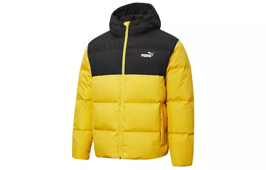 Мужской пуховик Puma, цвет Bright Yellow