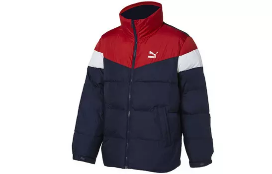 Мужской пуховик Puma, Темно-синий