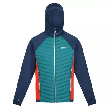 Мужской пуховик Regatta, цвет blue/green/naranja