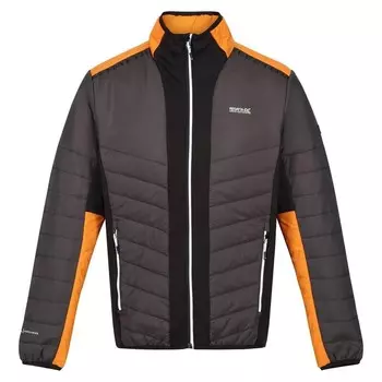 Мужской пуховик Regatta, цвет dark grey/orange
