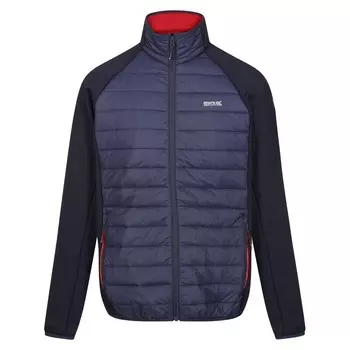 Мужской пуховик Regatta, цвет navy blue/red