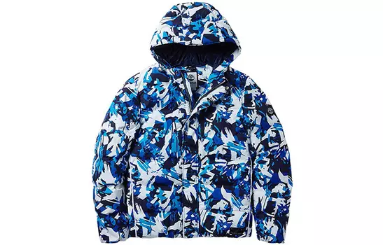 Мужской пуховик Timberland, цвет Camouflage Blue