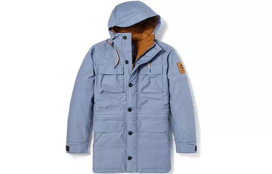Мужской пуховик Timberland, цвет storm blue
