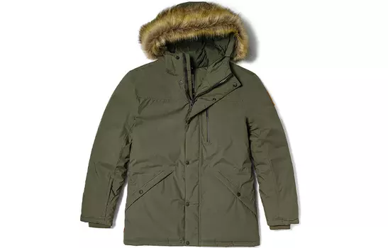 Мужской пуховик Timberland, Военный зеленый