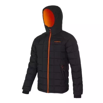 Мужской пуховик Trangoworld, цвет black/orange