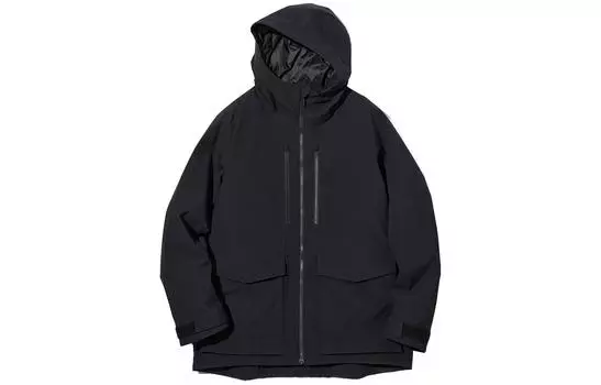 Мужской пуховик UNIQLO, Черный-09