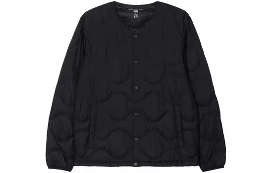 Мужской пуховик UNIQLO, цвет Black