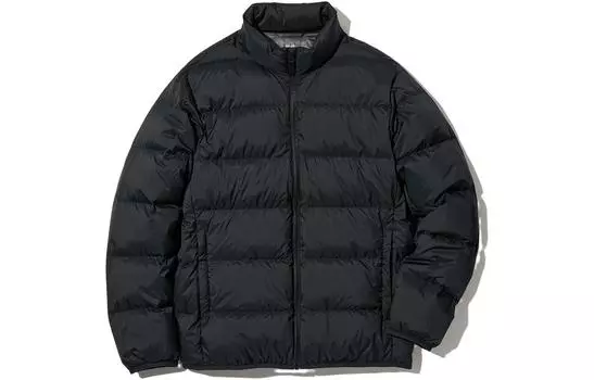 Мужской пуховик UNIQLO, цвет Black