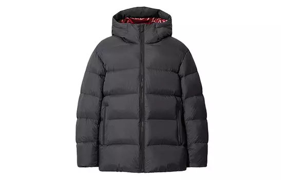 Мужской пуховик UNIQLO, цвет Black