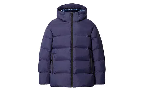 Мужской пуховик UNIQLO + Jil Sander Collaboration Series, 66 синий