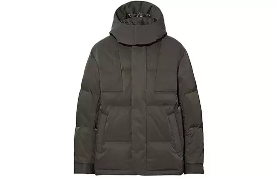 Мужской пуховик UNIQLO +J Down Oversized, 56 Оливковое