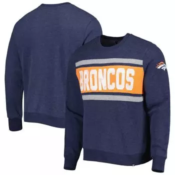 Мужской пуловер '47 Heather Denver Broncos Bypass Tribeca