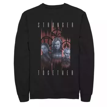 Мужской пуловер Avengers Endgame Stronger Trio Licensed Character, черный
