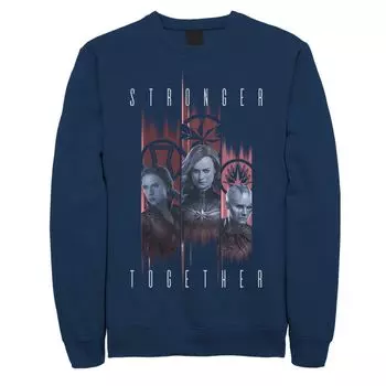 Мужской пуловер Avengers Endgame Stronger Trio Licensed Character, синий