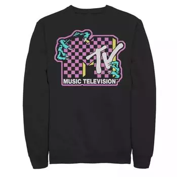 Мужской пуловер MTV в клетку с зомби-руками Licensed Character