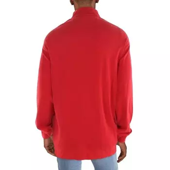 Мужской пуловер на молнии 1/4 Big & Tall Polo Ralph Lauren, красный