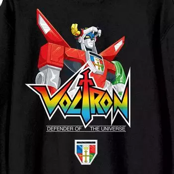 Мужской пуловер с длинными рукавами и графическим рисунком Voltron Defender Licensed Character