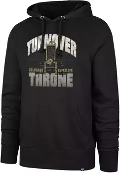 Мужской пуловер с капюшоном '47 Colorado Buffaloes Black Throne