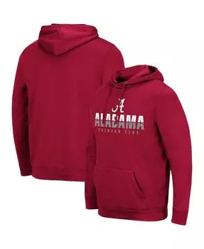 Мужской пуловер с капюшоном Crimson Alabama Crimson Tide Lantern Colosseum