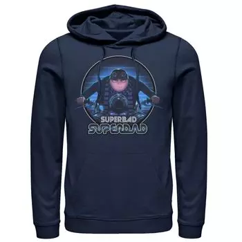 Мужской пуловер с капюшоном Despicable Me Minions Gru Super Dad Licensed Character