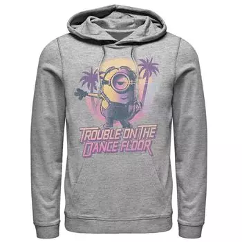 Мужской пуловер с капюшоном Despicable Me Minions Tropical Dance Trouble Licensed Character