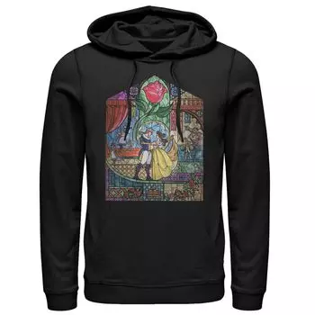 Мужской пуловер с капюшоном Disney Beauty & The Beast Licensed Character