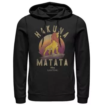 Мужской пуловер с капюшоном Disney King Lion King Licensed Character