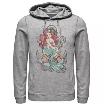 Мужской пуловер с капюшоном Disney Little Mermaid Licensed Character